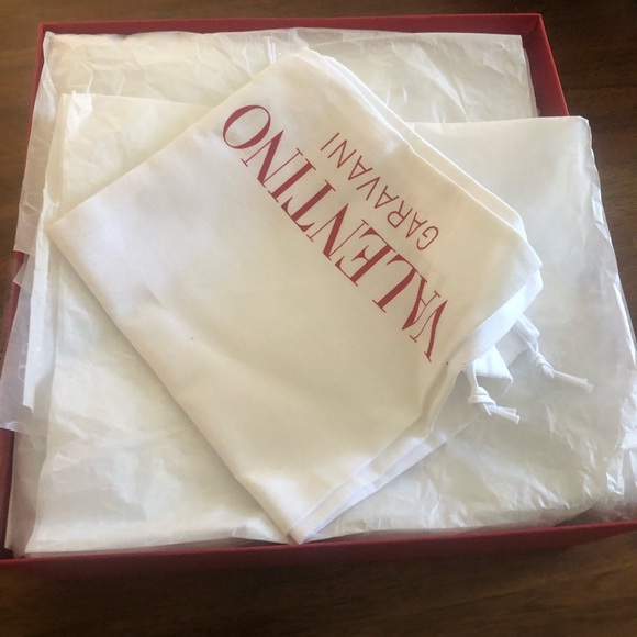 NIB $1150 Valentino Garavani Roman Stud Quilted Wedge Espadrilles in size 8/38! - Picture 15 of 15